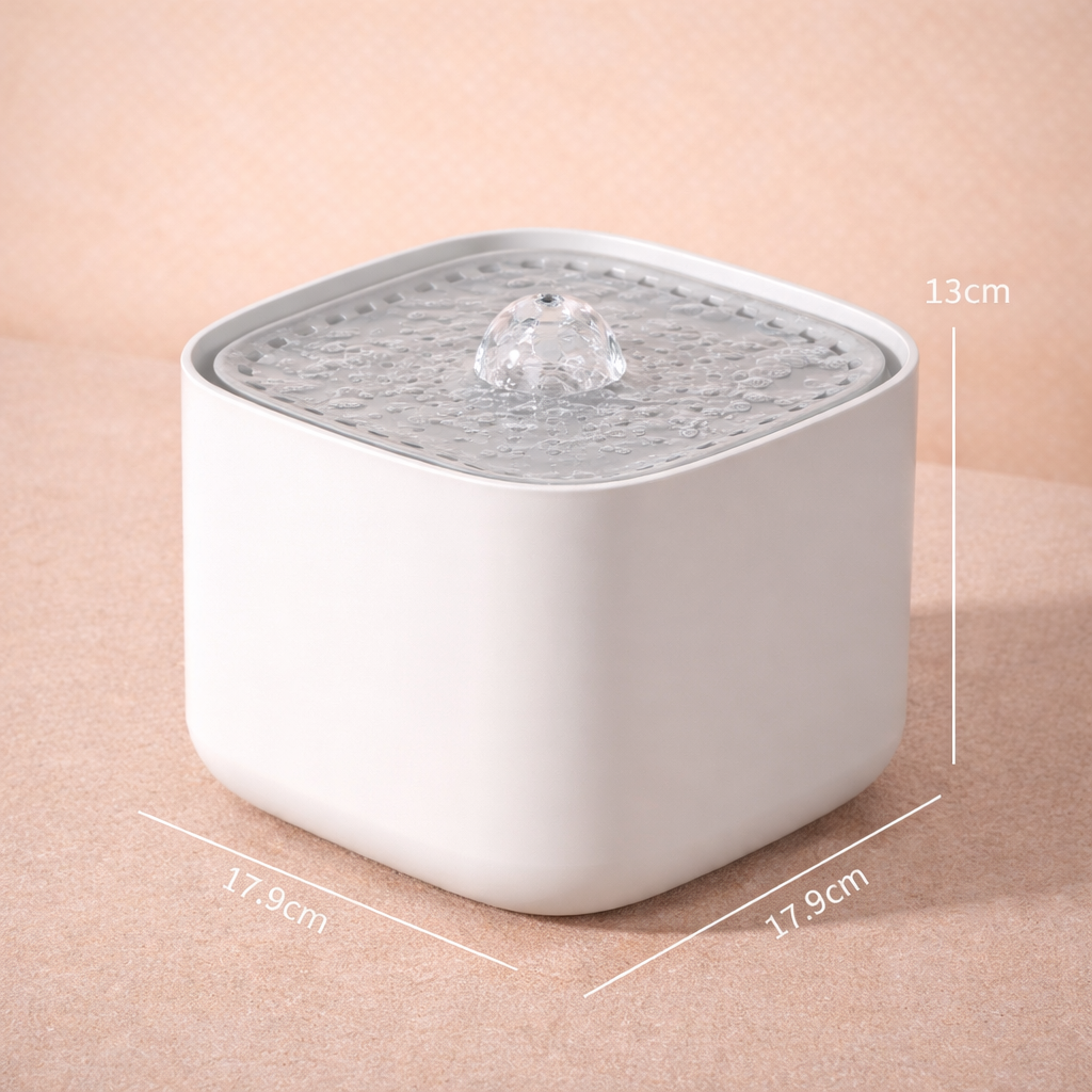 AquaFlow™ – Ultra-Quiet Fountain