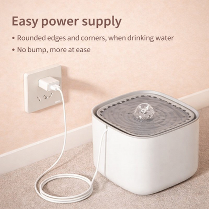 AquaFlow™ – Ultra-Quiet Fountain