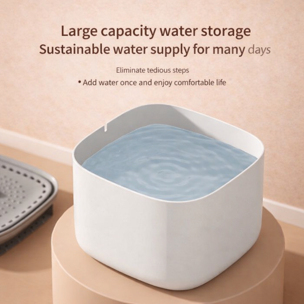 AquaFlow™ – Ultra-Quiet Fountain