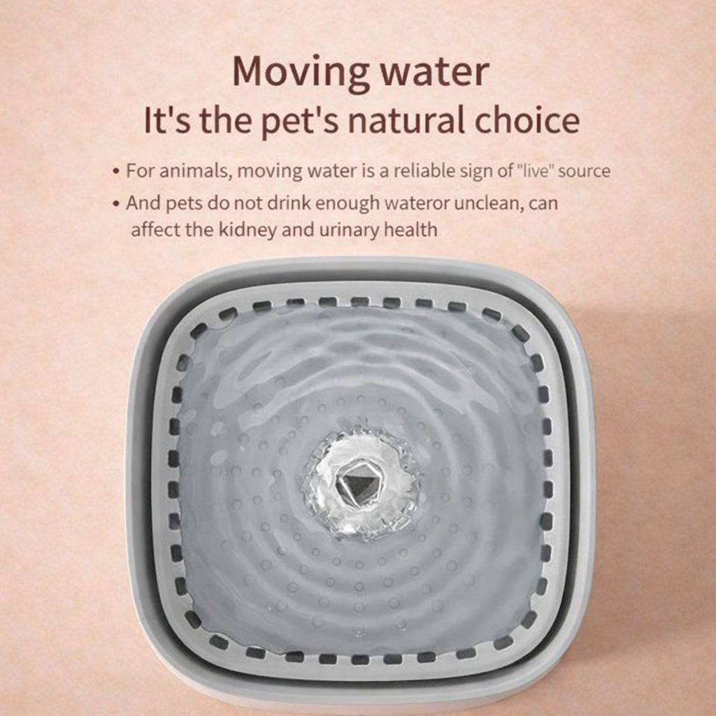 AquaFlow™ – Ultra-Quiet Fountain